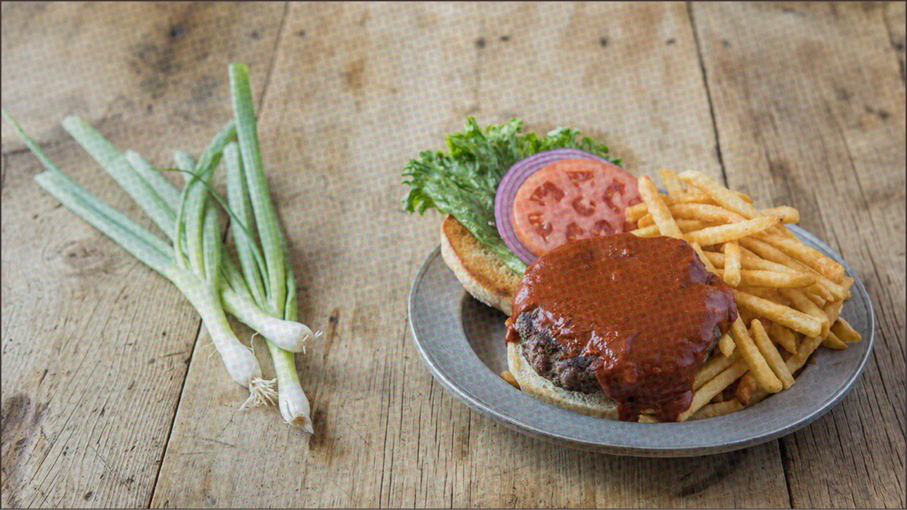 Housemade Red Chile Burger